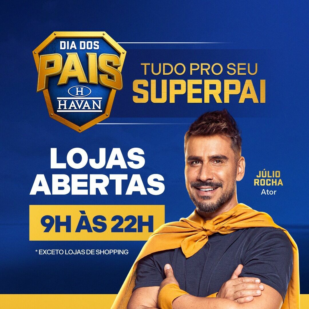Foto Campanha Dia dos Pais HAVAN! Foto Campanha Dia dos Pais HAVAN! - Imagem 0